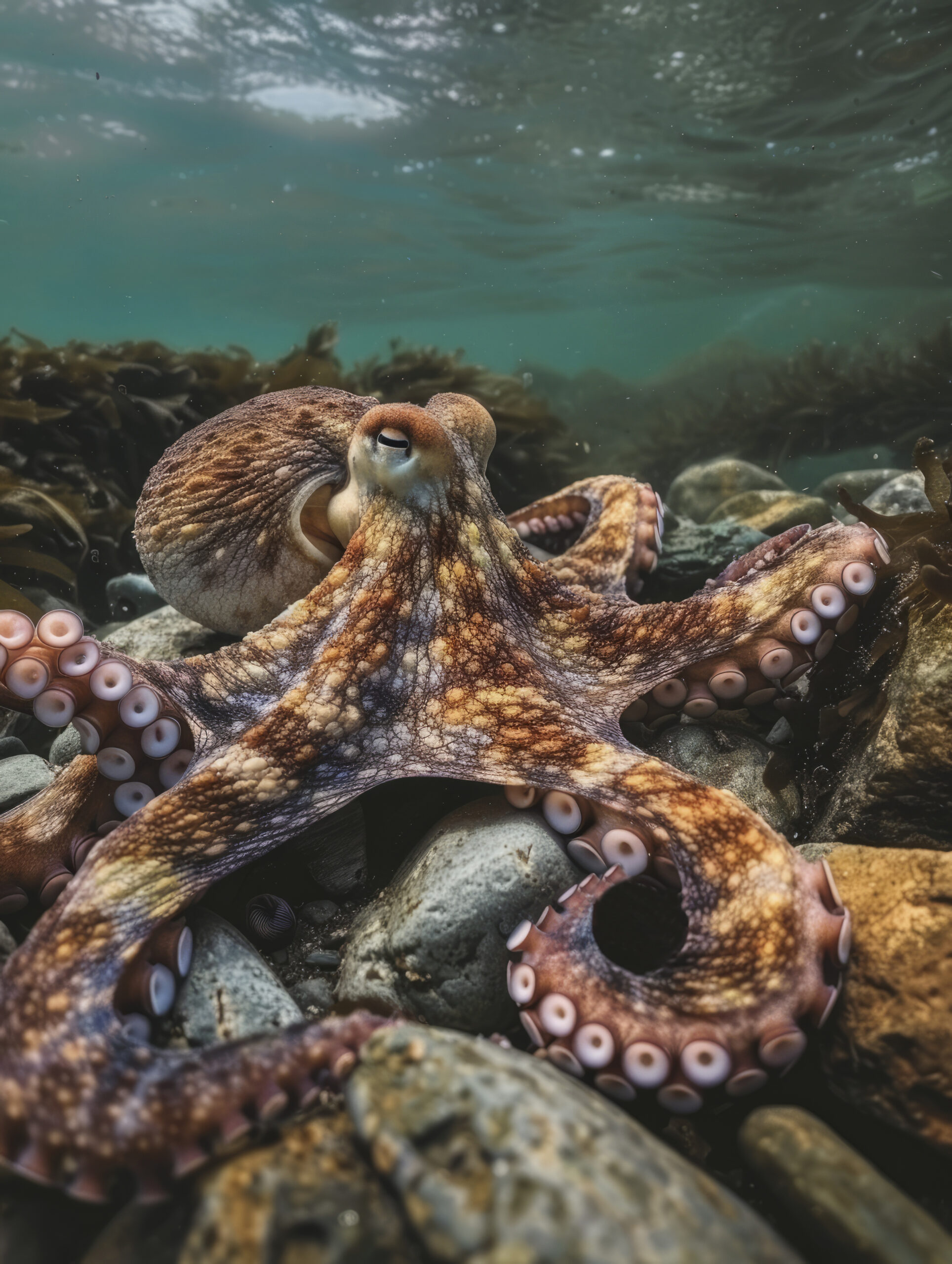 Espèce de pieuvre géante du Pacifique